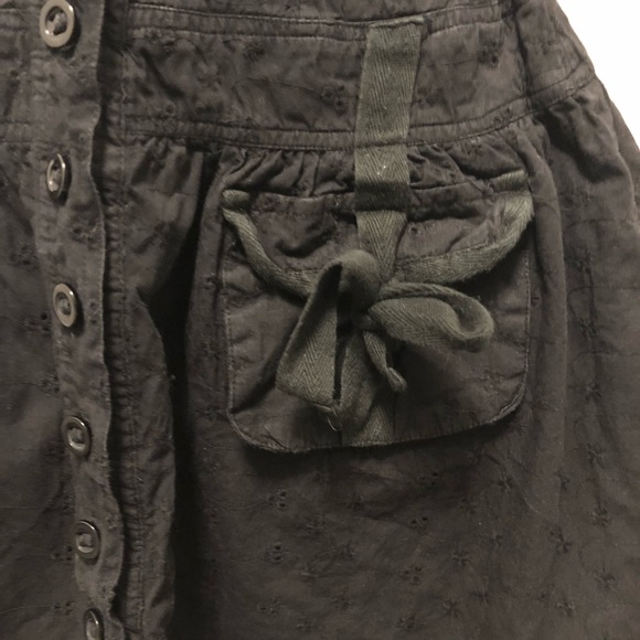 Black eyelet mini tube strapless dress Small - Picture 3 of 3